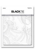 Cardi White Tapestry Fabric Swatch
