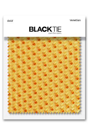 Cardi Gold Venetian Fabric Swatch