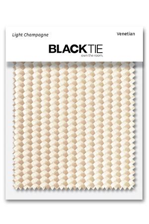 Cardi Light Champagne Venetian Fabric Swatch