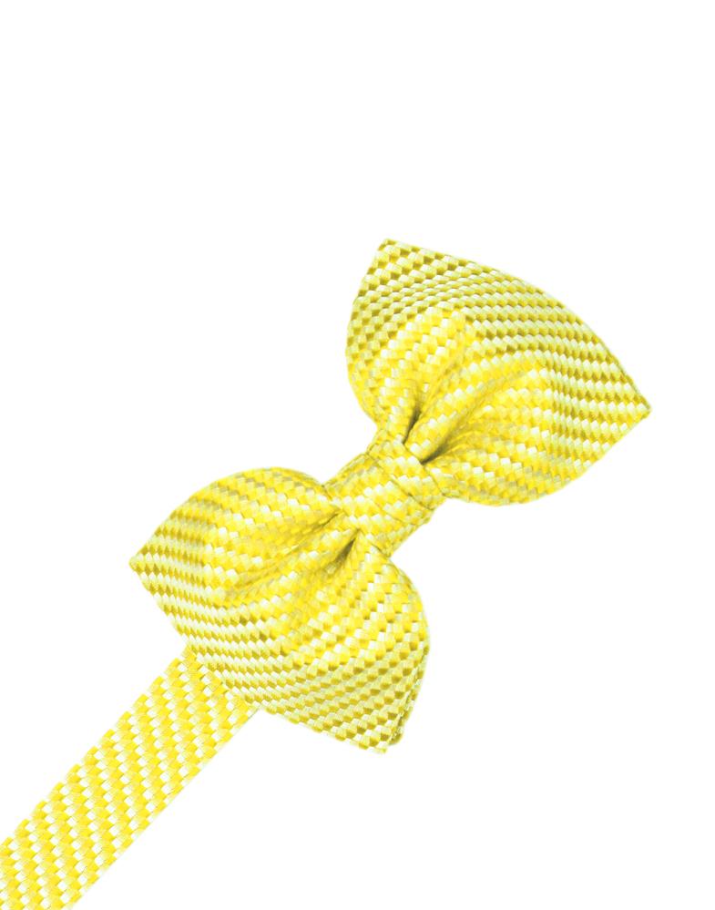 Cardi Lemon Venetian Bow Tie