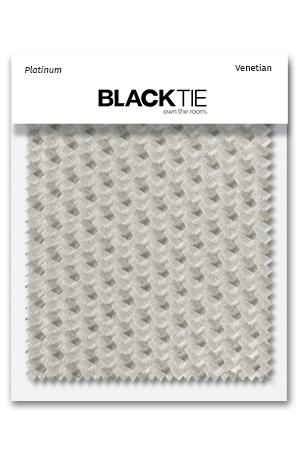 Cardi Platinum Venetian Fabric Swatch
