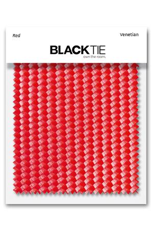 Cardi Red Venetian Fabric Swatch