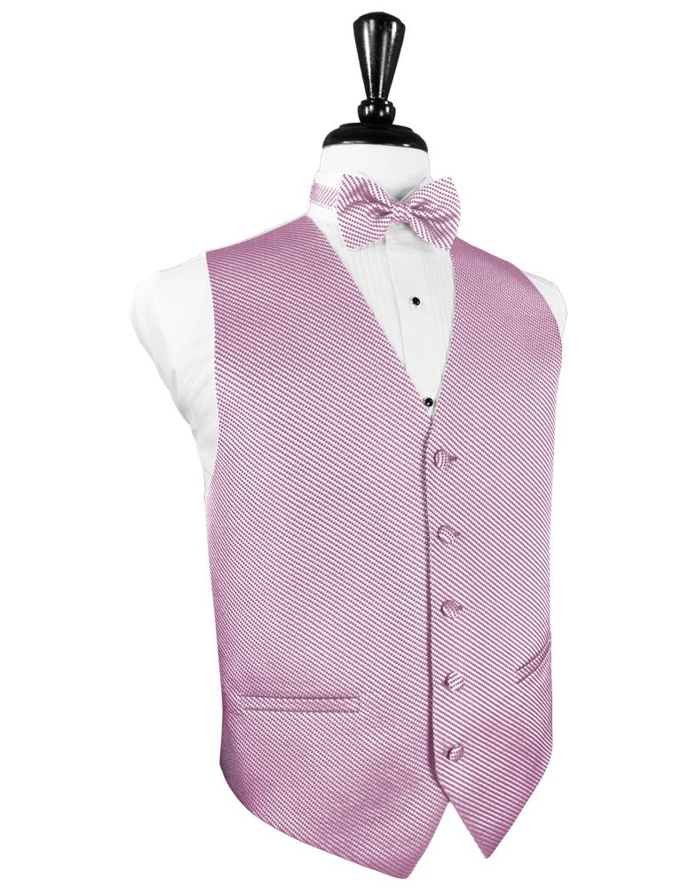 Cardi Rose Venetian Tuxedo Vest