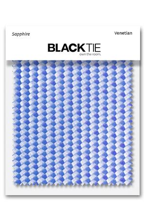 Cardi Sapphire Venetian Fabric Swatch