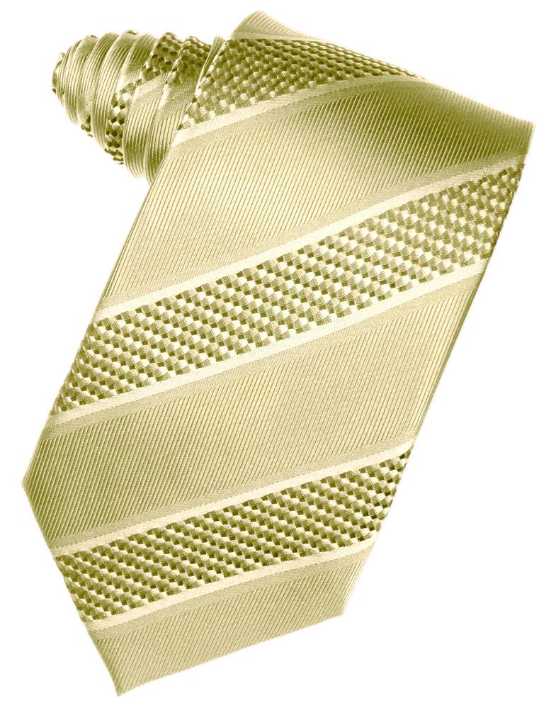 Cardi Honey Mint Venetian Stripe Necktie