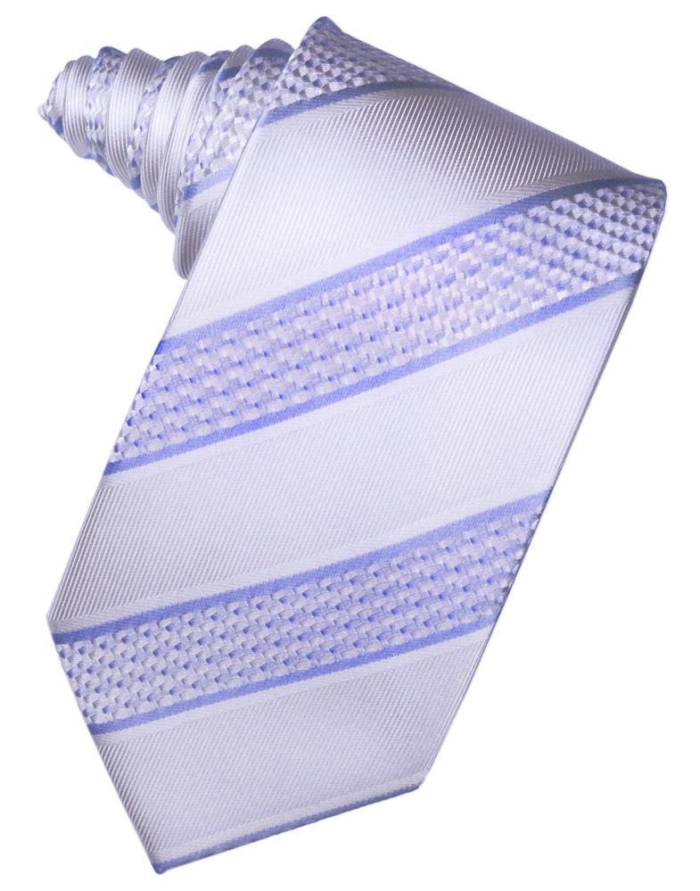 Cardi Periwinkle Venetian Stripe Necktie