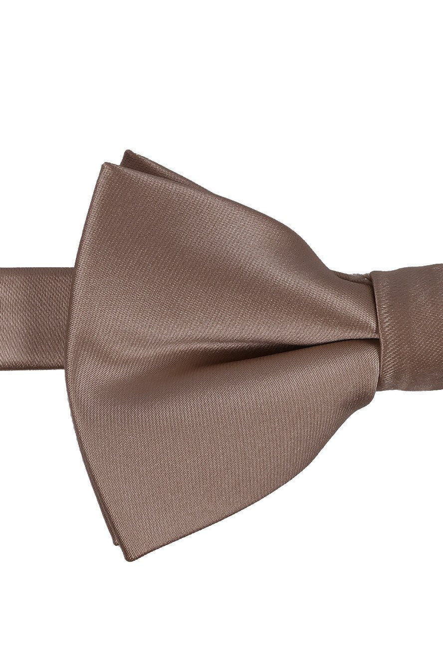 Biscotti Eternity Bow Tie - close-up of fabric texture and folds