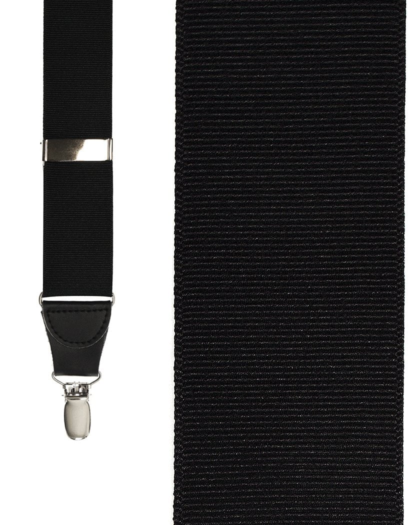 Cardi Black Grosgraine Suspenders