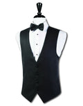 Cardi "Mason" Black Vest