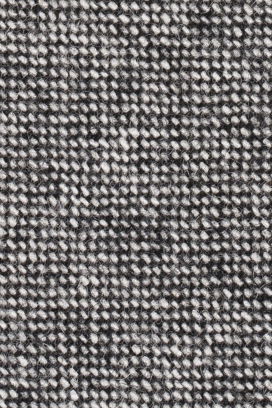 Black & White Tweed Bow Tie - fabric swatch detail