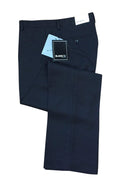 BLACKTIE "Bradley" Black Luxury Wool Blend Suit Pants - Unhemmed