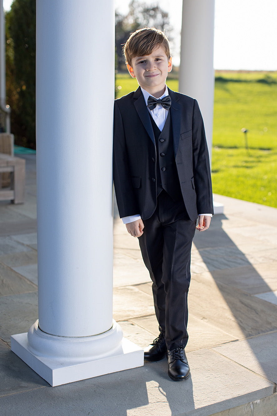 Kingston Kids Onyx Black Tuxedo (5-Piece Set) Kingston Kids Onyx Black Tuxedo (5-Piece Set)
