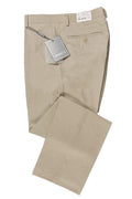 BLACKTIE "Bradley" Tan Luxury Wool Blend Suit Pants - Unhemmed