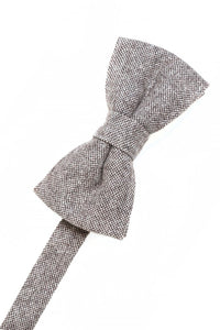 BLACKTIE Brown Tweed Bow Tie
