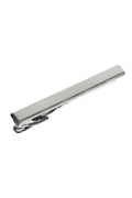 BLACKTIE Brushed Silver Premium Tie Bar