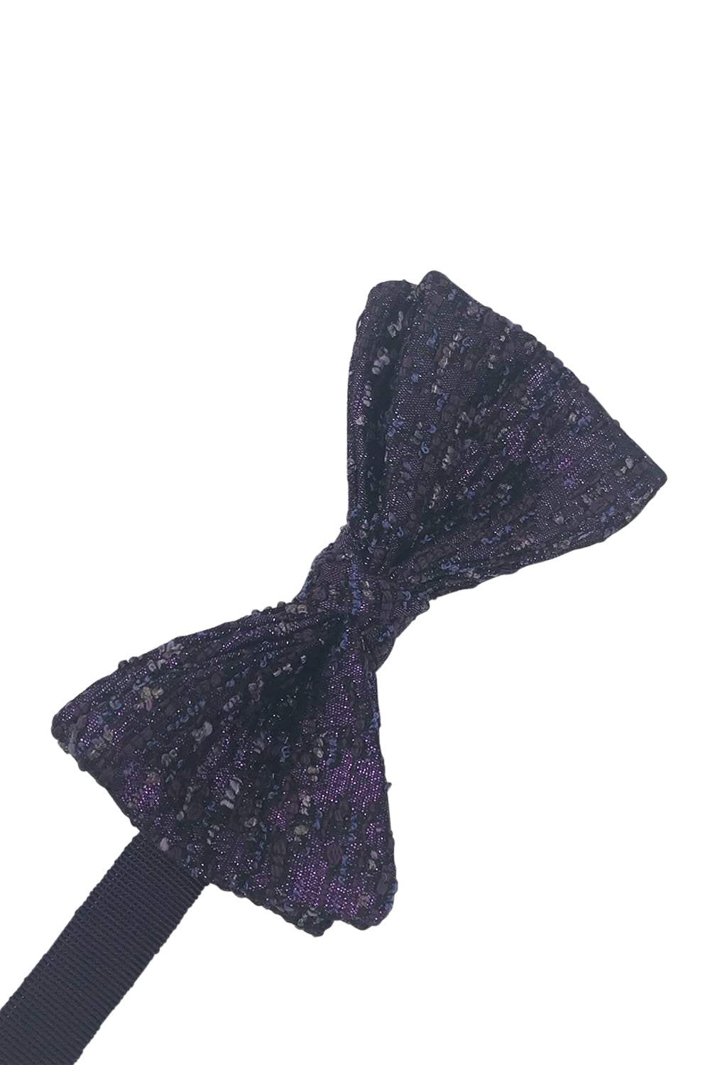 Cardi Purple Laurent Bow Tie