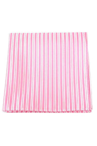 Cardi Pink Newton Stripe Pocket Square