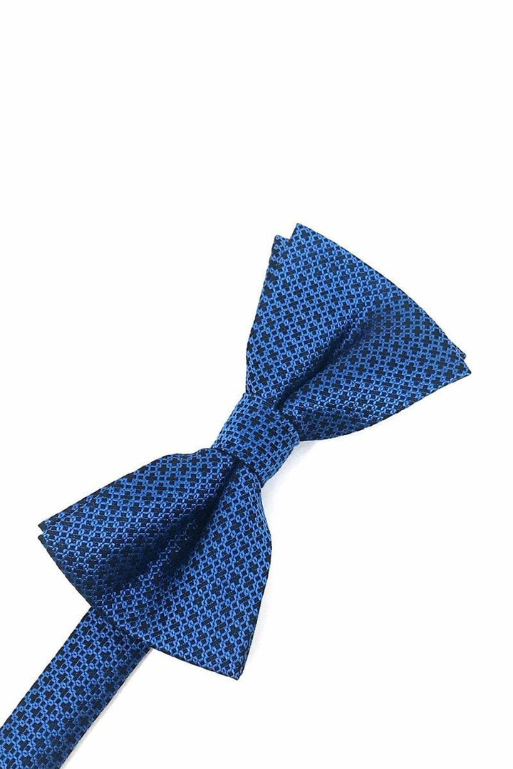 Cardi Pre-Tied Blue Regal Bow Tie