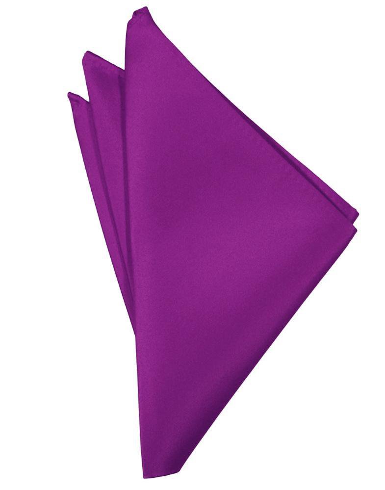 Cardi Cassis Luxury Satin Pocket Square