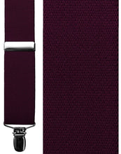 Cardi Burgundy Solid Suspenders