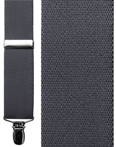 Cardi Grey Solid Suspenders