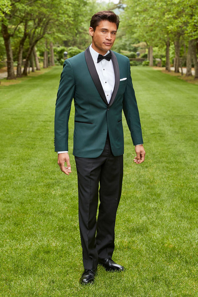 Couture 1910 Arlo Green Tuxedo Jacket (Separates) 34R Slim Couture 1910 Arlo Green Tuxedo Jacket (Separates) 34R Slim