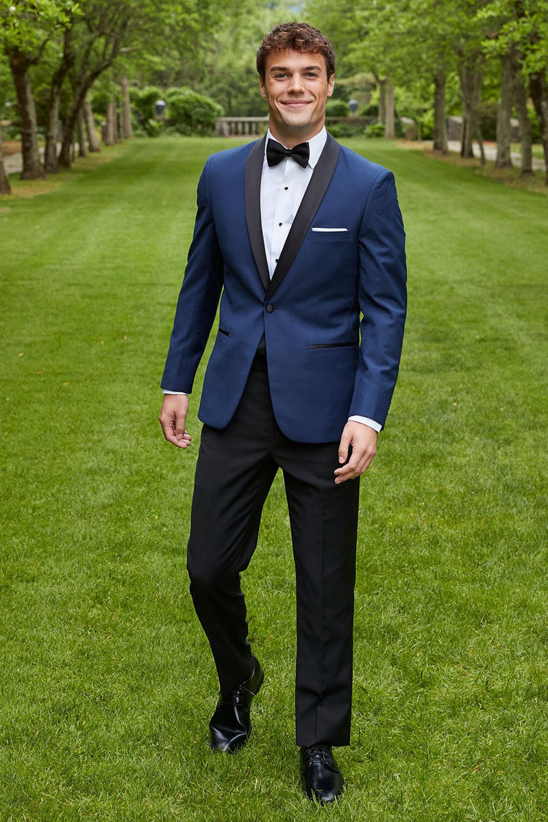 Couture 1910 Arlo Navy Tuxedo Jacket (Separates) 40L Slim Couture 1910 Arlo Navy Tuxedo Jacket (Separates) 40L Slim