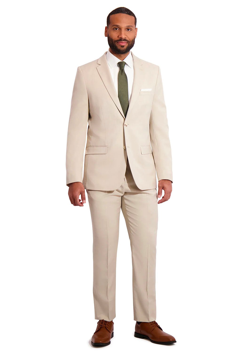 Couture 1910 "Sharkskin" Tan Suit Jacket (Separates)