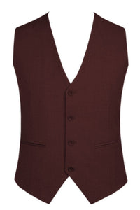 Couture 1910 Burgundy "Embassy" Vest