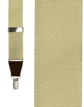 Cardi Khaki Grosgraine Suspenders