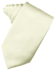 Cristoforo Cardi Ivory Noble Silk Necktie