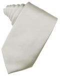 Cristoforo Cardi Platinum Noble Silk Necktie