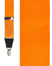 Cardi Orange Grosgraine Suspenders