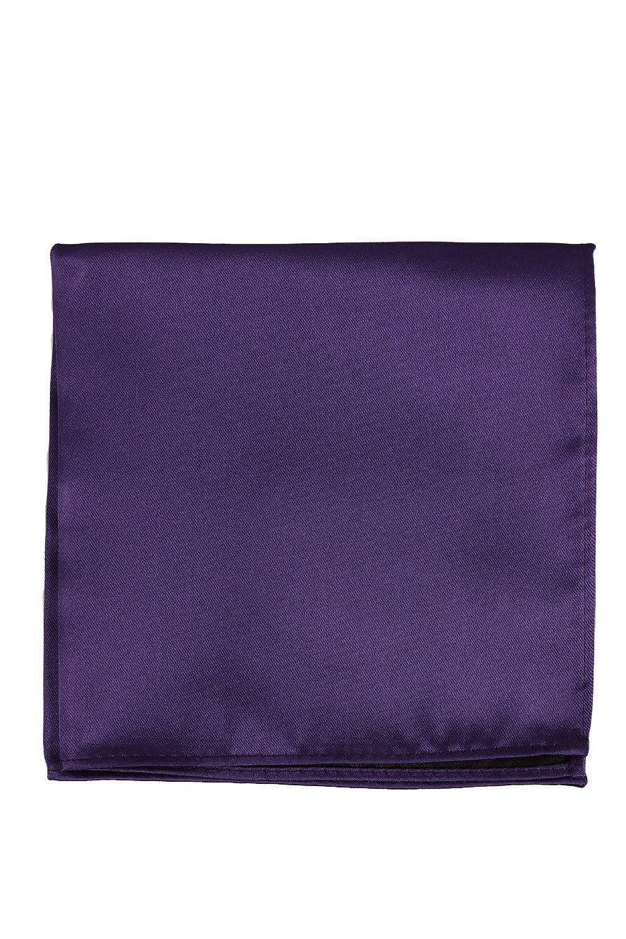 BLACKTIE Purple Eternity Pocket Square