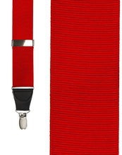 Cardi Red Grosgraine Suspenders