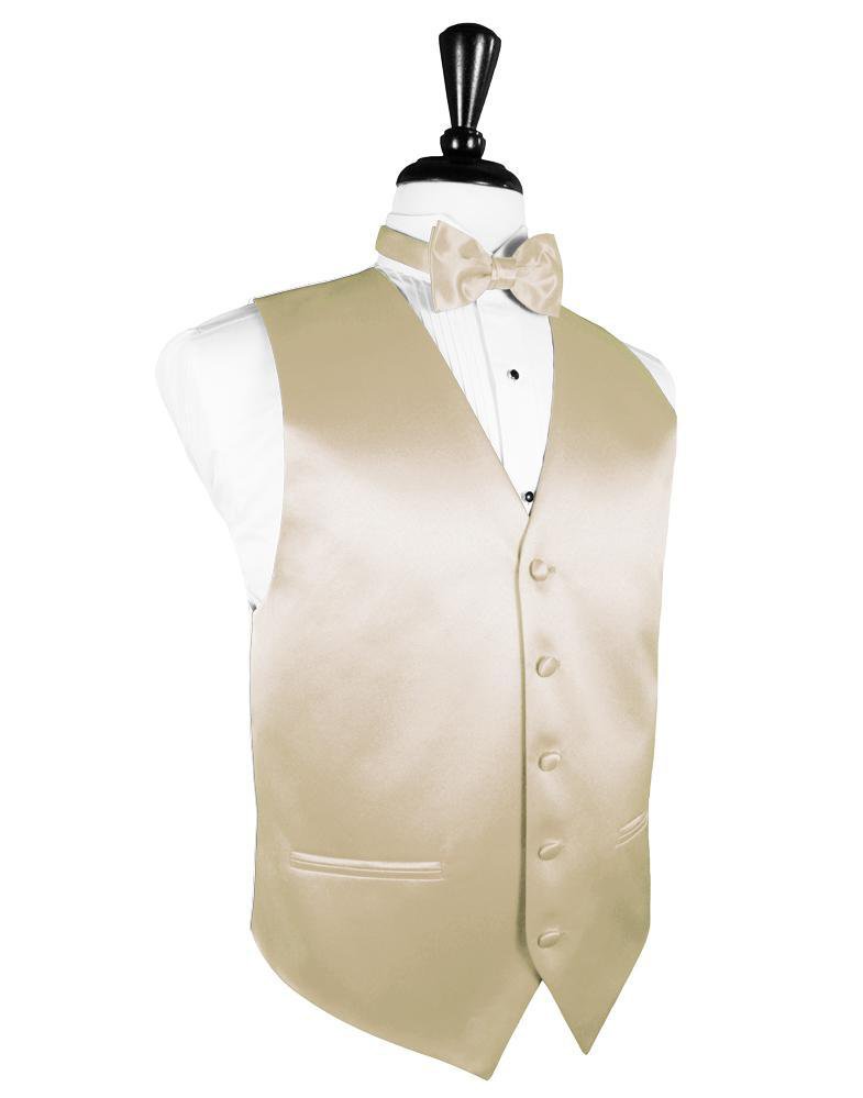 Cardi Bamboo Luxury Satin Tuxedo Vest