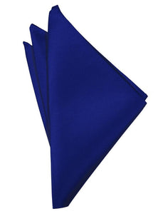 Cardi Royal Blue Luxury Satin Pocket Square