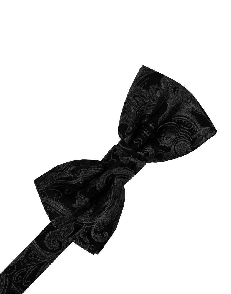 Charcoal Tapestry Bow Tie