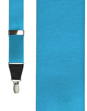 Cardi Turquoise Grosgraine Suspenders