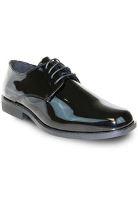 Vangelo "Sarno" Black Vangelo Tuxedo Shoes